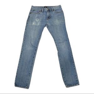 J. Crew Factory‎ Men’s The Driggs Blue Jeans 29X32